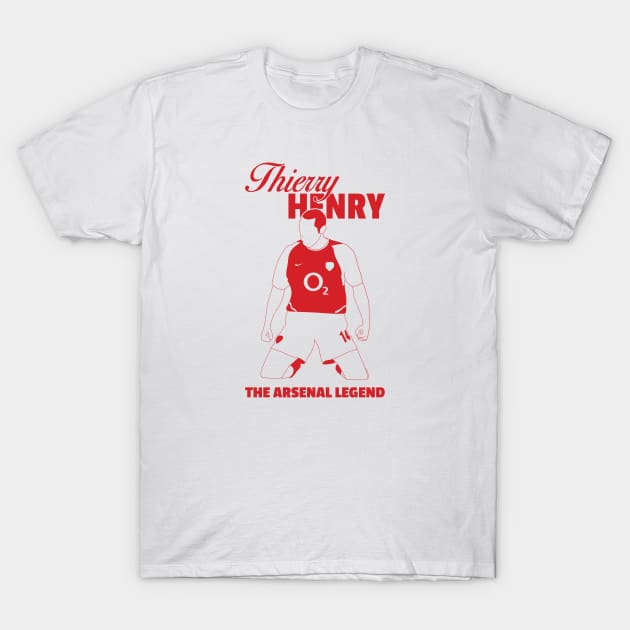 The Arsenal Legend T-Shirt by kindacoolbutnotreally